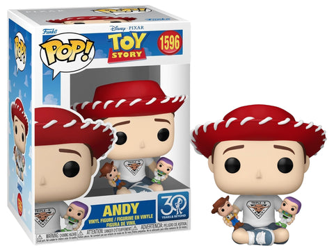 Funko POP! - Disney Pixar - Toy Story 30th Anniversary - Andy - 1596