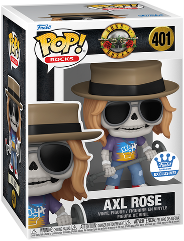 Funko POP! - Guns N’ Roses - Axl Rose (Skeleton) - 401 - Funko Exclusive