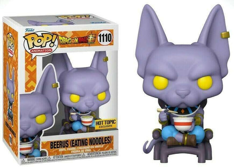 Funko POP! - Dragon Ball Super - Beerus (Eating Noodles) - 1110