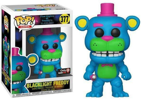 Funko POP! - Five Nights at Freddy's Blacklight - Blacklight Freddy - 377 - Only at Game Stop