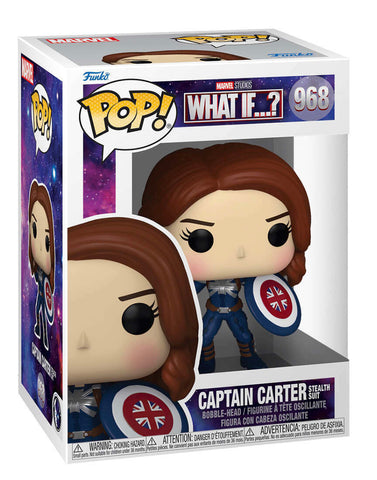Funko POP! - Marvel What if...? - Captain Carter Stealth Suit - 968
