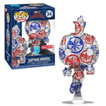 Funko POP! - Art Series - Marvel - Captain Marvel - 34 - Only at Target