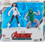 Marvel Legends Series - Captain Marvel & Doctor Doom - Avengers Beyond Earths Mightiest