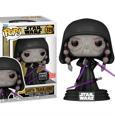 Funko POP! - Star Wars - DarthTraya (Legends) - 729 - Star Wars gaming Greats - Game Stop Exclusive