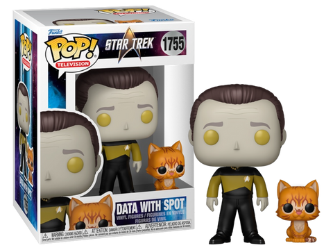 Funko POP! - Star Trek - Data with Spot - 1755