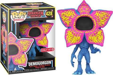 Funko POP! - Stranger Things - Demogorgon - 428 - Only at Target - Black Light
