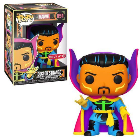 Funko POP! - Marvel - Doctor Strange - 651 - Only at Target - Black Light