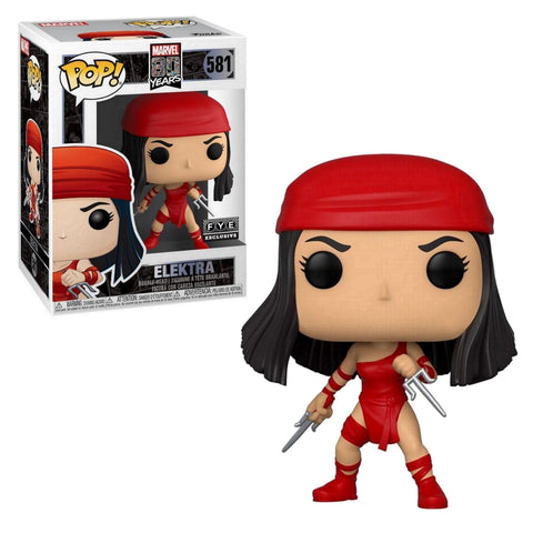 Funko POP! - Marvel 80 Years - Elektra - 581 - FYE Exclusive