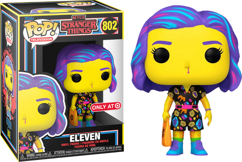 Funko POP! - Stranger Things - Eleven - 802 - Only at Target - Black Light