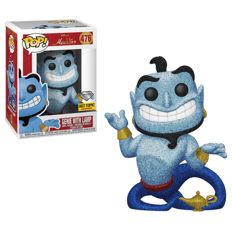 Funko POP! - Disney - Aladdin - Genie with Lamp - 476 - Hot topic Exclusive - Diamond