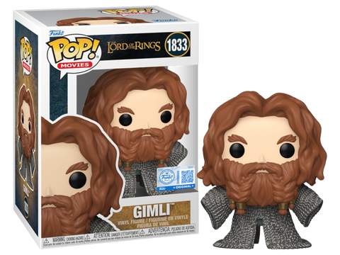Funko POP! - Lord of the Rings - Gimli - 1833 - Funko Shop Exclusive