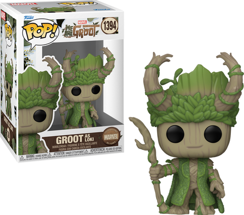 Funko POP! - We are Groot - Groot as Loki - 1394