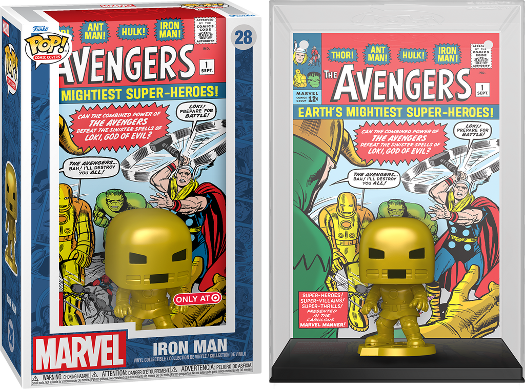 Funko Pop! Comic Covers Marvel Iron Man Target Exclusive Figure