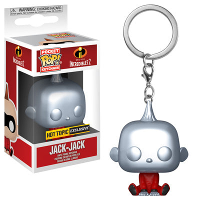 Funko POP! - Pocket Keychain - Disney - The Incredibles 2 - Jack-Jack - Hot Topic Exclusive
