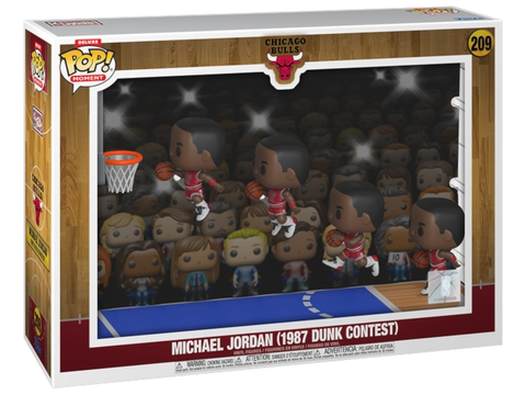 Funko POP! - NBA - Chicago Bulls - Michael Jordan (1987 Dunk Contest Moment) - 209