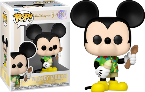 Funko POP! - Walt Disney World 50th Anniversary - Mickey Mouse Aloha  - 1307