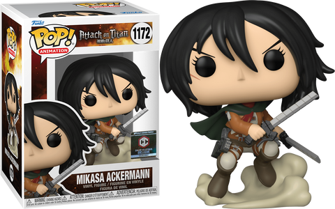 Funko POP! - Attack on Titan - Mikasa Ackermann - 1172 - Chalice Collectibles Exclusive