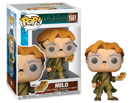 Funko POP! - Disney - Atlantis the Lost Empire - Milo - 1661