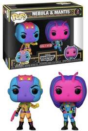 Funko POP! - Marvel Studios Guardians of the Galaxy - Nebula & Mantis - Only at Target - Black Light 2 Pack