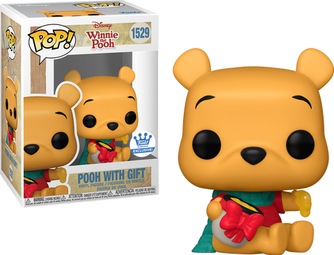 Funko POP! - Disney Winnie the Pooh - Pooh with Gift - 1529 - Funko Exclusive
