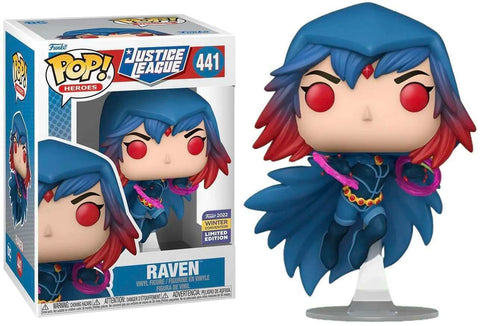Funko POP! - Justice League - Raven - 441 - 2022 Winter Convention Exclusive LE