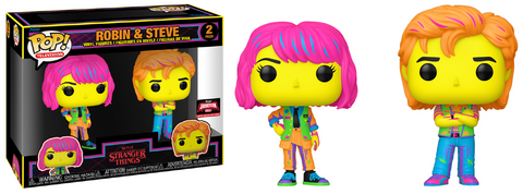 Funko POP! - Stranger Things - Robin & Steve - 2 Pack - Targetcon 2024 Limited Edition