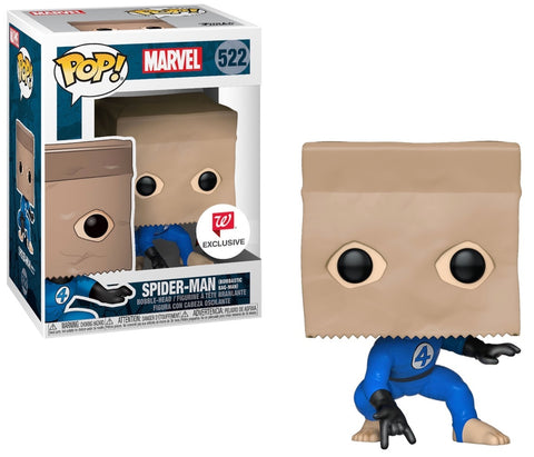Funko POP! - Marvel - Spider-Man (Bombastic Bag-Man) - 522 - Walgreens Exclusive