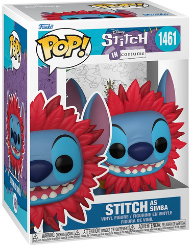 Funko POP! - Disney - Stitch in Costume - Stitch as Simba - 1461
