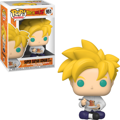 Funko POP! - Dragon Ball Z -Super Saiyan Gohan with Noodles - 951