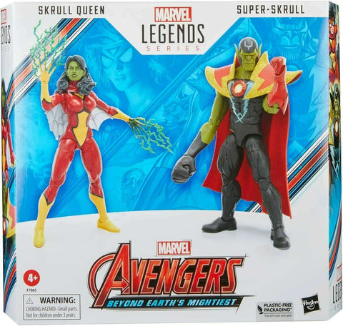 Marvel Legends Series - Skrull Queen & Super-Skrull - Avengers Beyond Earths Mightiest