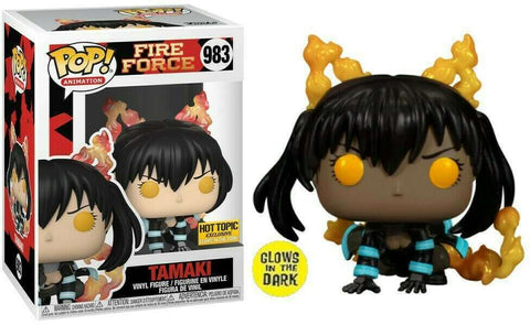 Funko POP! - Fire Force - Tamaki - 983 - Hot Topic Exclusive - GITD