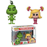 Funko POP! - The Grinch - The Grinch & Cindy-Lou Who - 2 Pack - Barnes and Nobles Exclusive