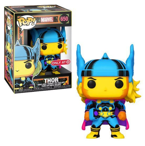 Funko POP! - Marvel - Thor - 650 - Only at Target - Black Light