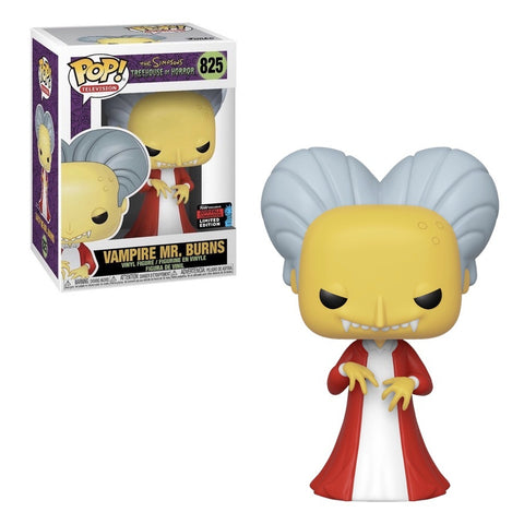 Funko POP! - The Simpsons Treehouse of Horror - Vampire Mr. Burns - 825 - 2019 Fall Convention Exclusive LE