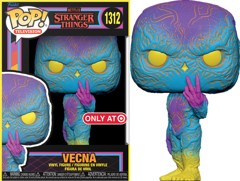 Funko POP! - Stranger Things - Vecna - 1312 - Only at Target - Black Light