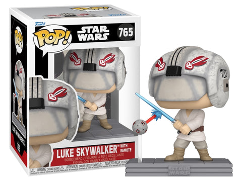 Funko POP! - Star Wars - Luke Skywalker with Remote - 765