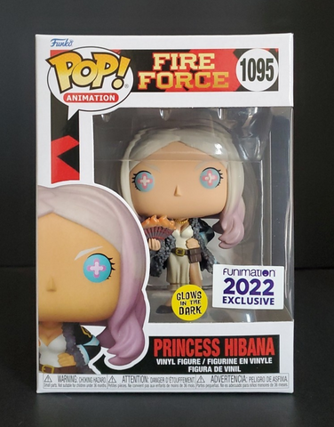 Funko POP! - Fire Force - Princess Hibana - 1095 - Funimation 2022 Exclusive - GITD