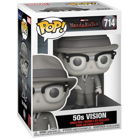 Funko POP! - WandaVision - 50's Vision Black & White - 714