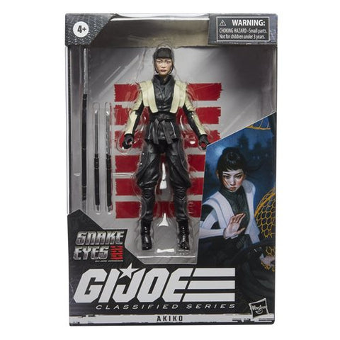 G.I. Joe Classified Series 6-inch Snake Eyes: GI Joe Origins Akiko Action Figure