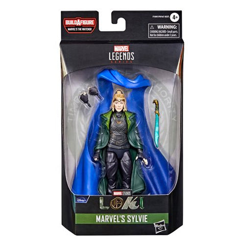 Avengers What If...? Marvel Legends 6-Inch Action Figures Wave 2 - The Watcher BAF - LOKI  - Marvel's Sylvie