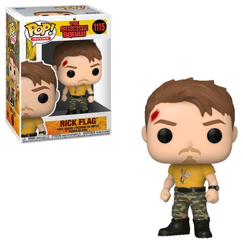 Funko POP! - The Suicide Squad -  Rick Flag #1115