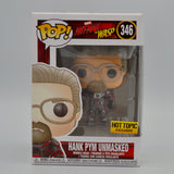 Funko POP! - Marvel - Ant-Man and Wasp - Hank Pym Unmasked - 346 - Hot Topic Exclusive