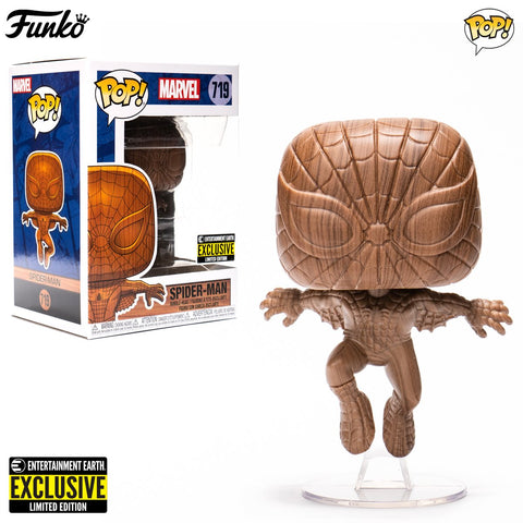 Funko POP! - Spider-Man - Wood Deco -  719 - EE Exclusive